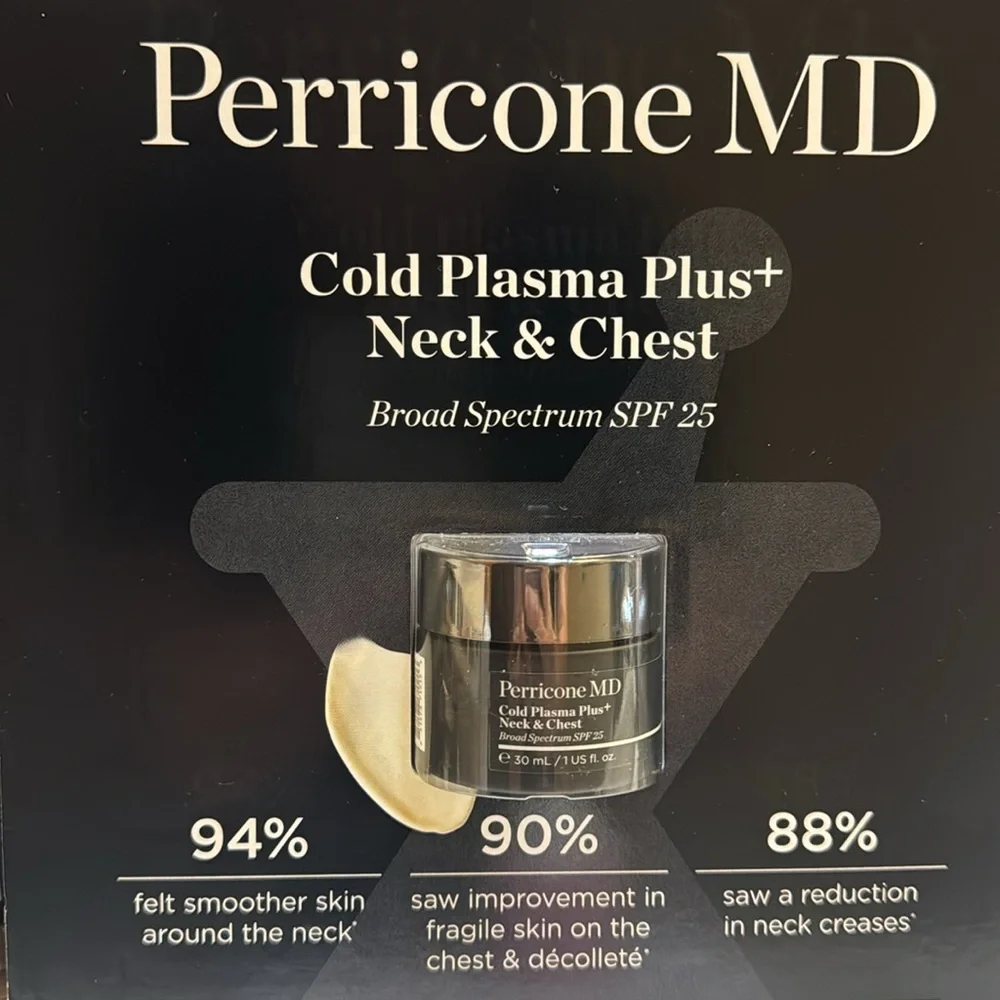 Periscope MD, Cold Plasma Plus+ Neck & Chest Broad Spectrum SPF 25, 1oz / 30ml